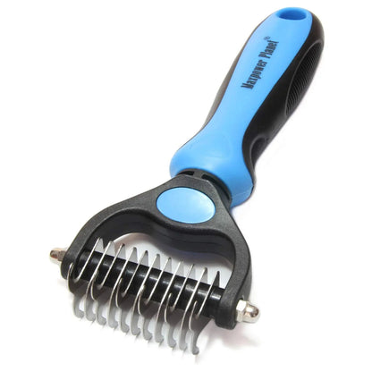 Maxpower Dual-Sided Pet Grooming Rake for Dogs & Cats – Dematting Tool