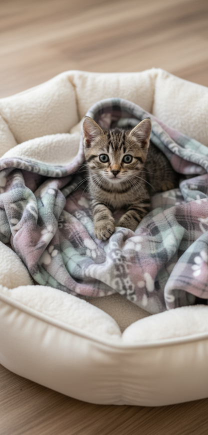 Cat Blanket ( fleece)